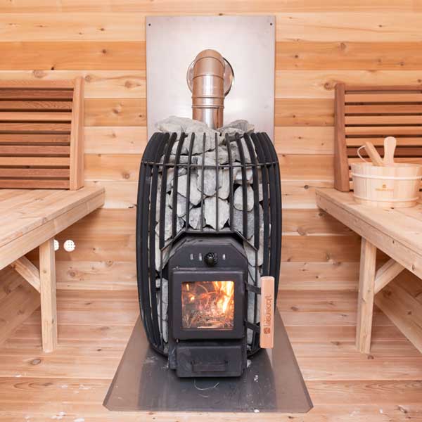 TimberGlow14 wood burning sauna heater