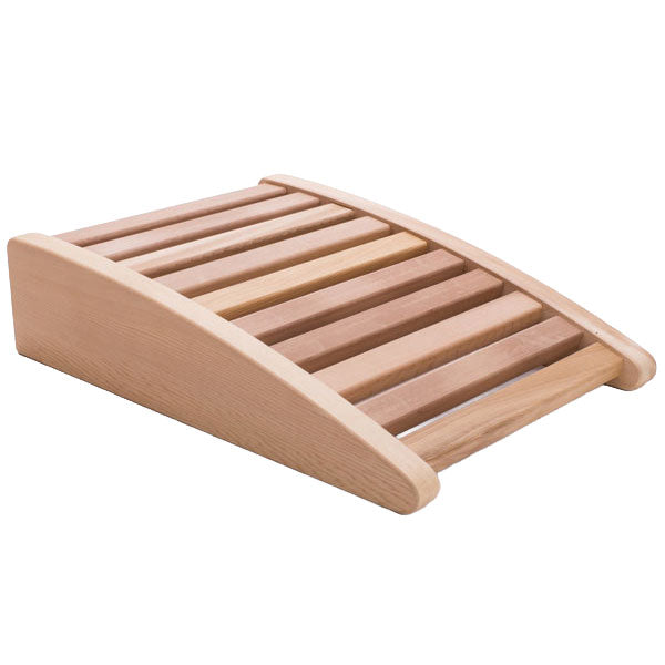 Comfort cedar sauna back rest