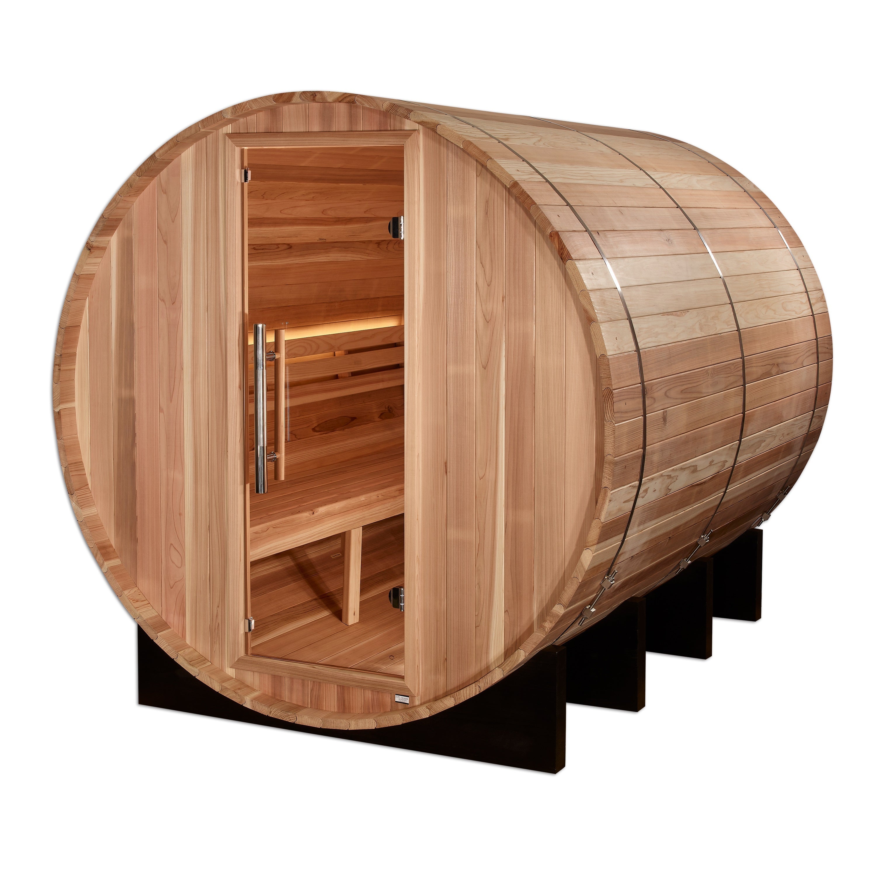 Golden Designs Klosters 6 Person Barrel Sauna GDI-B006-01