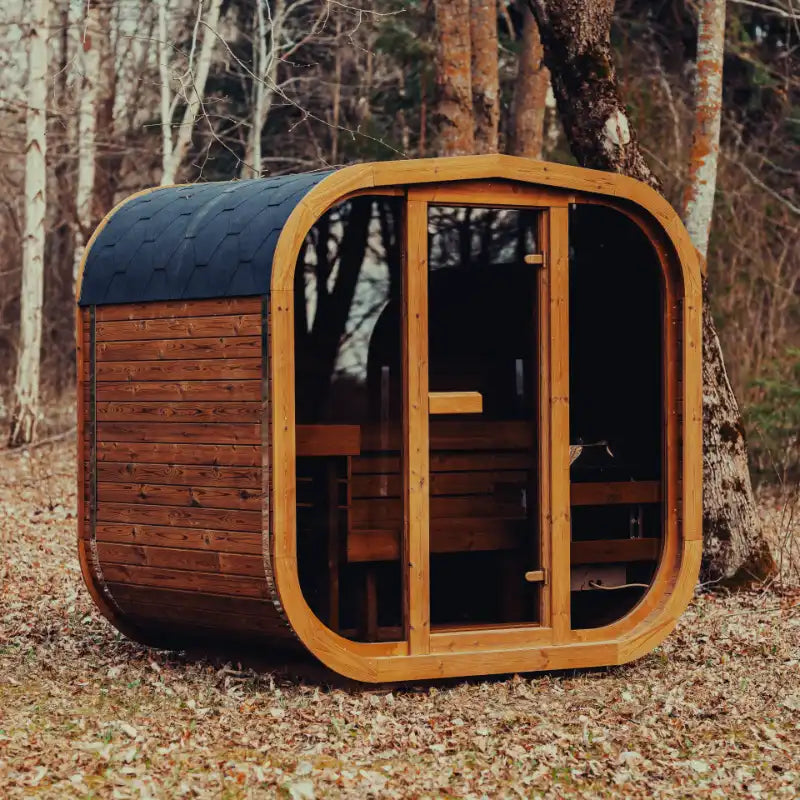 Mande MW16 Outdoor Sauna — 4 Person ThermoWood