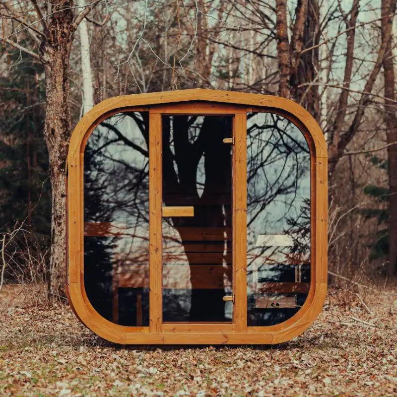Mande MW16 Outdoor Sauna — 4 Person ThermoWood