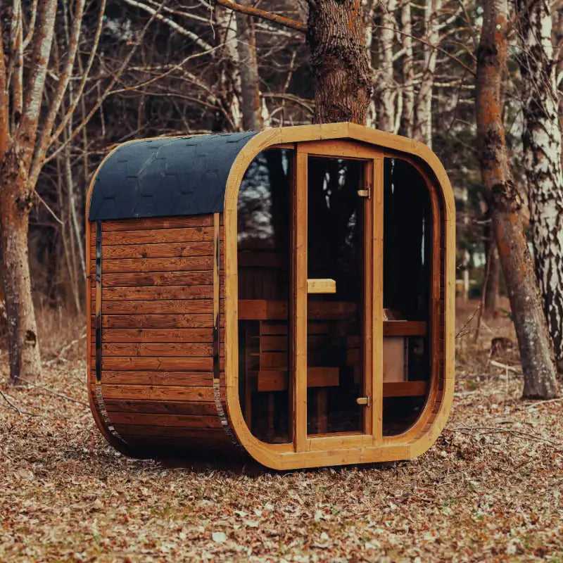 Mande MW12 Outdoor Sauna — 2–3 Person ThermoWood