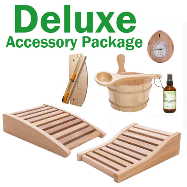 Deluxe sauna accessory package