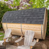 LeisureCraft Black Asphalt Shingle Roof