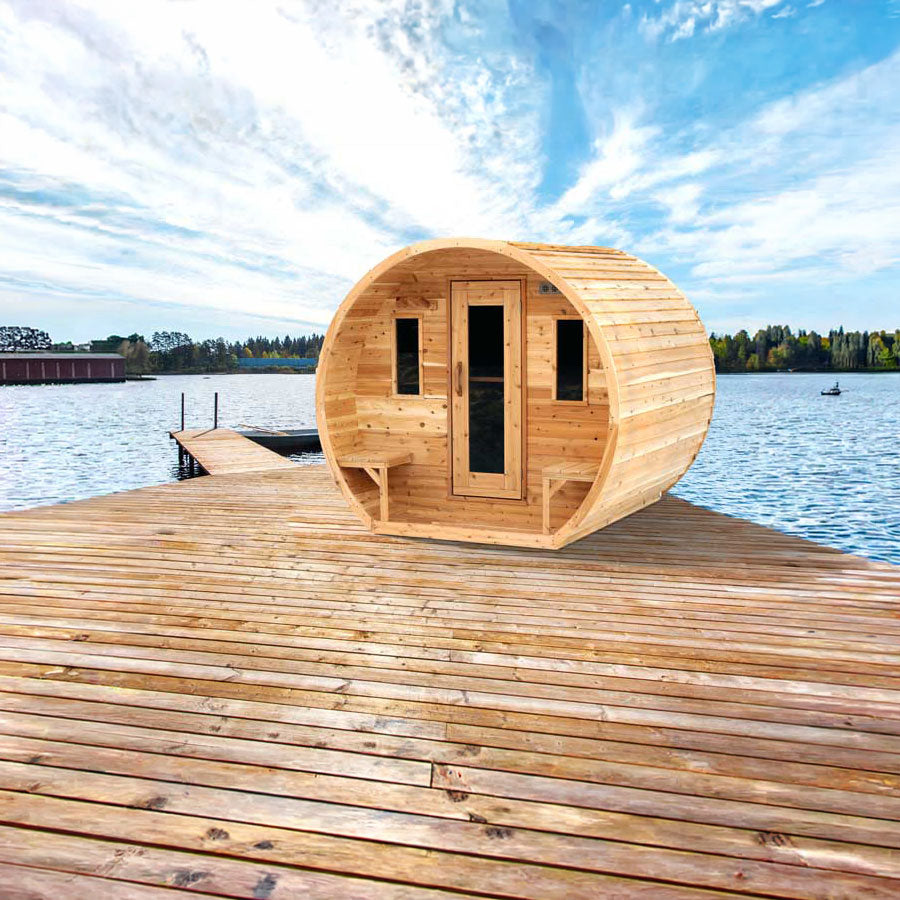 LeisureCraft CT Elation Sauna, Eastern White Cedar