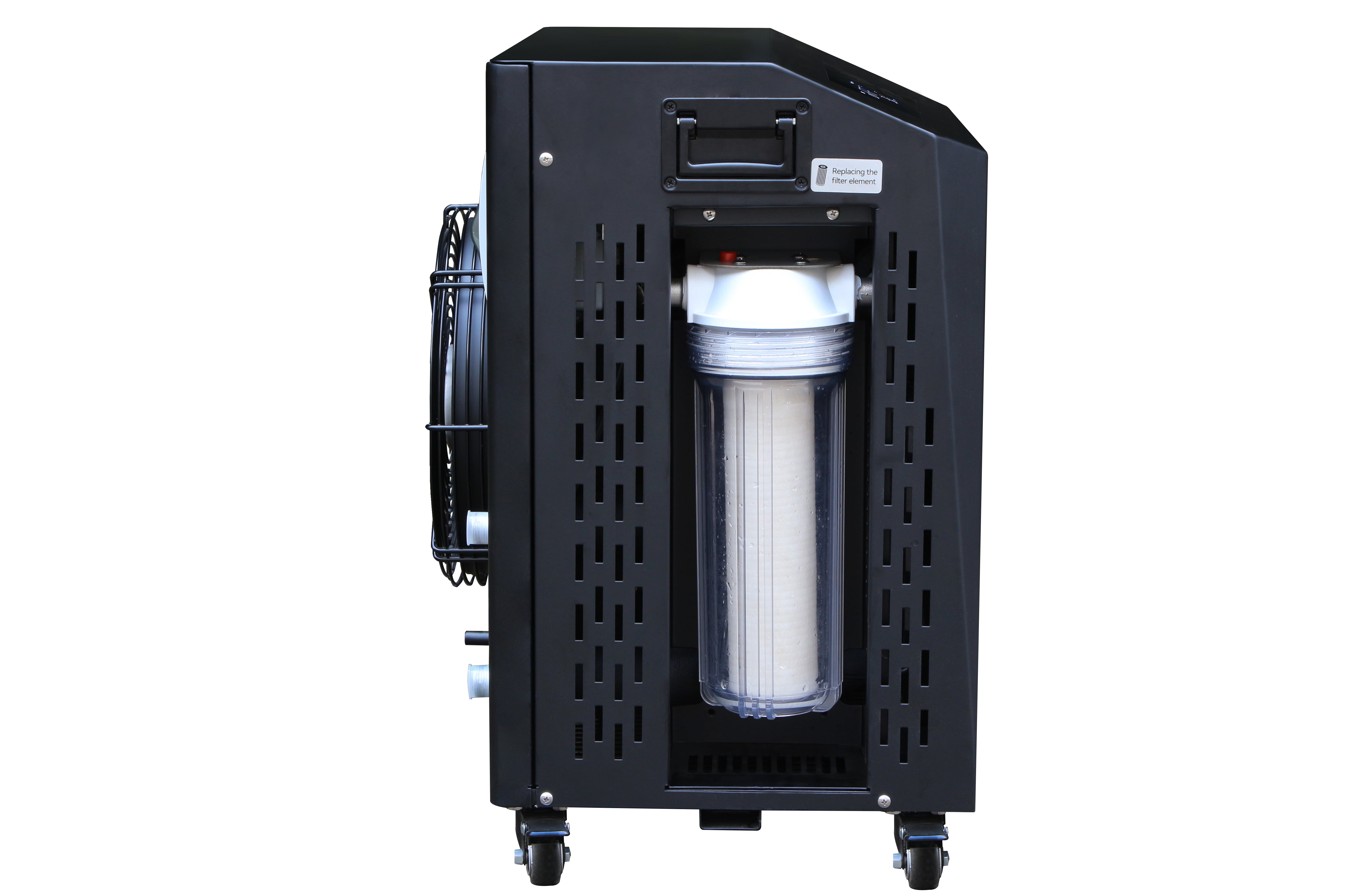 Standard Edition chiller rear connections