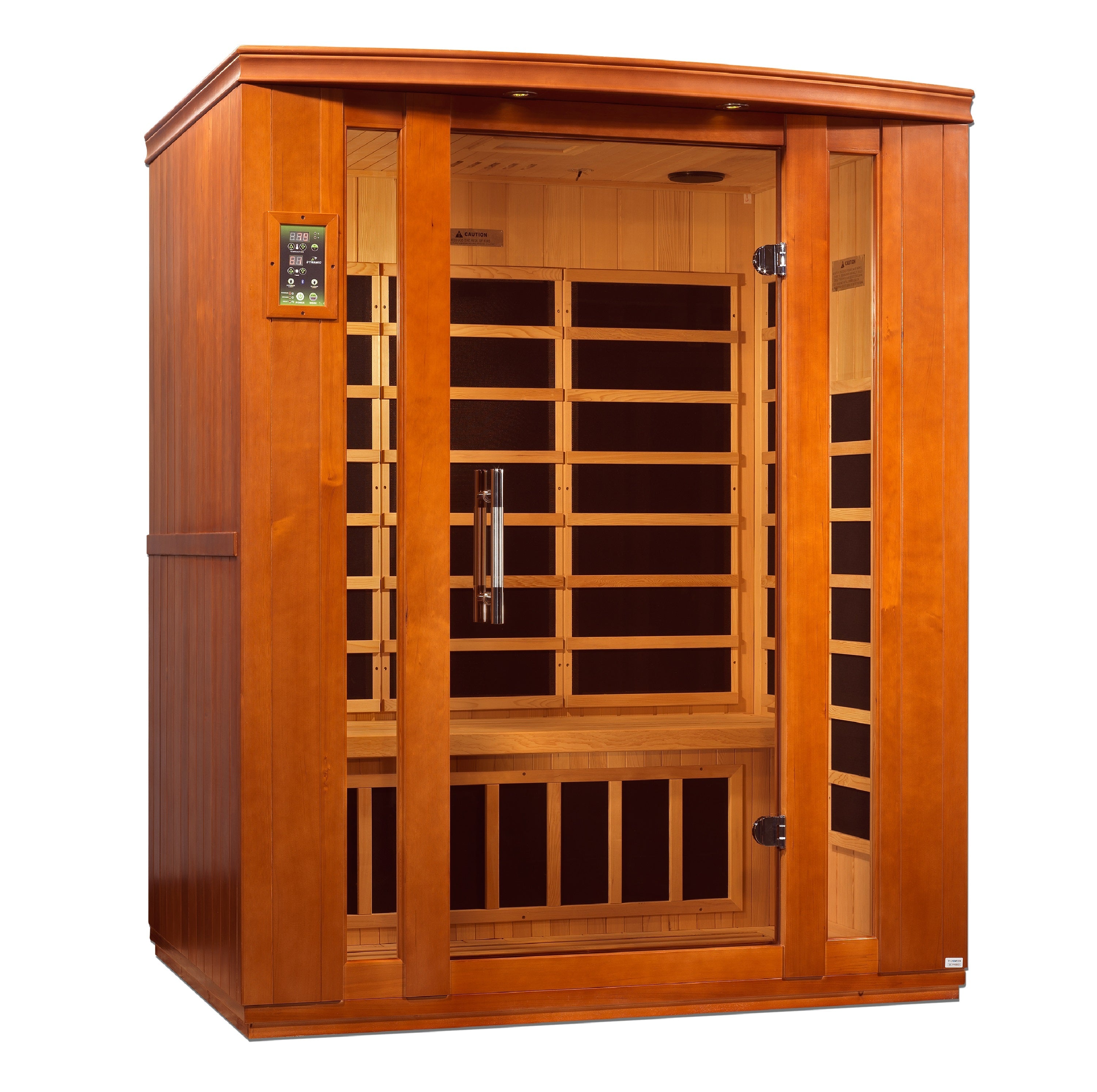 Dynamic Bellagio 3 Person Low EMF Sauna DYN-6306-02