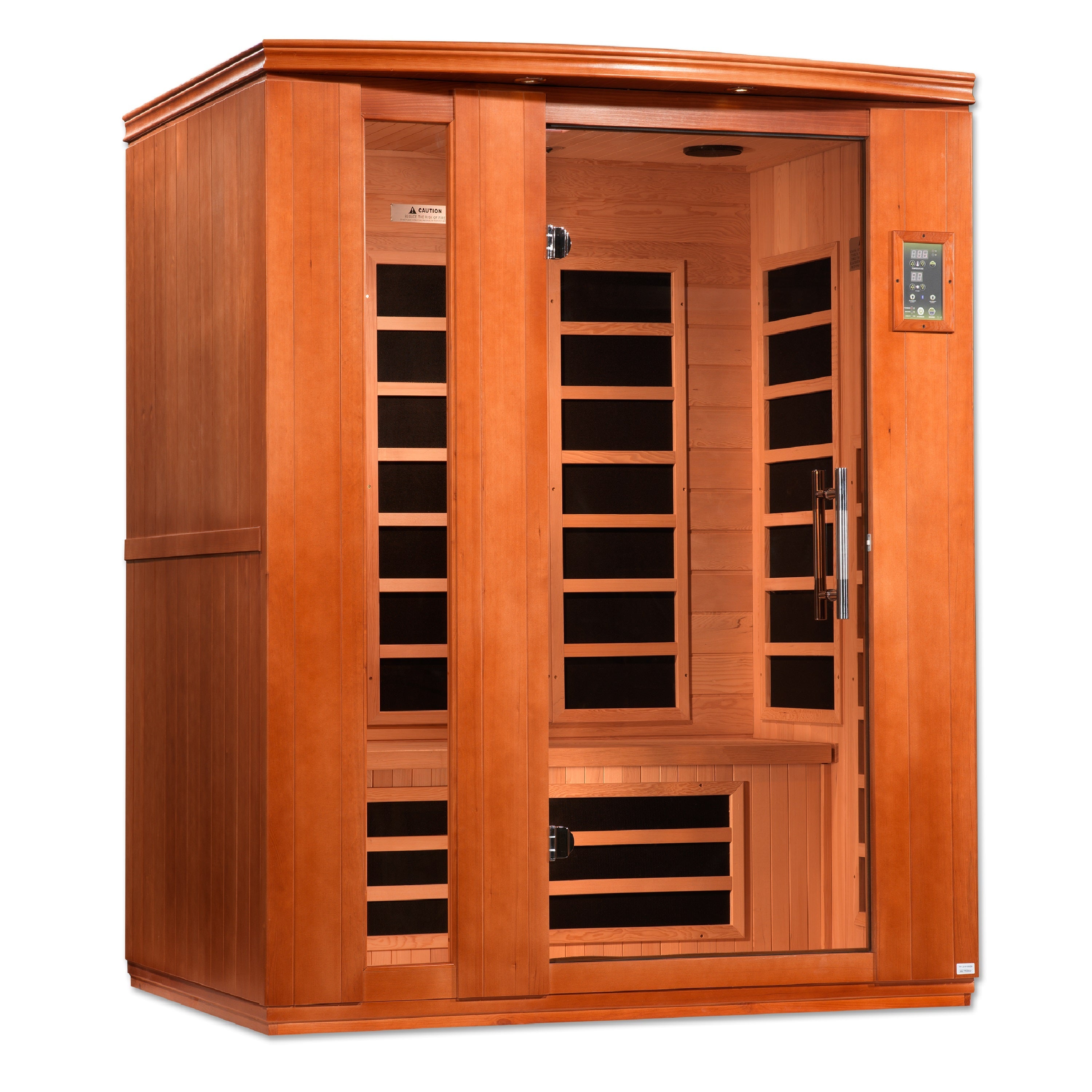 Dynamic Lugano 3 Person Low EMF Sauna DYN-6336-02