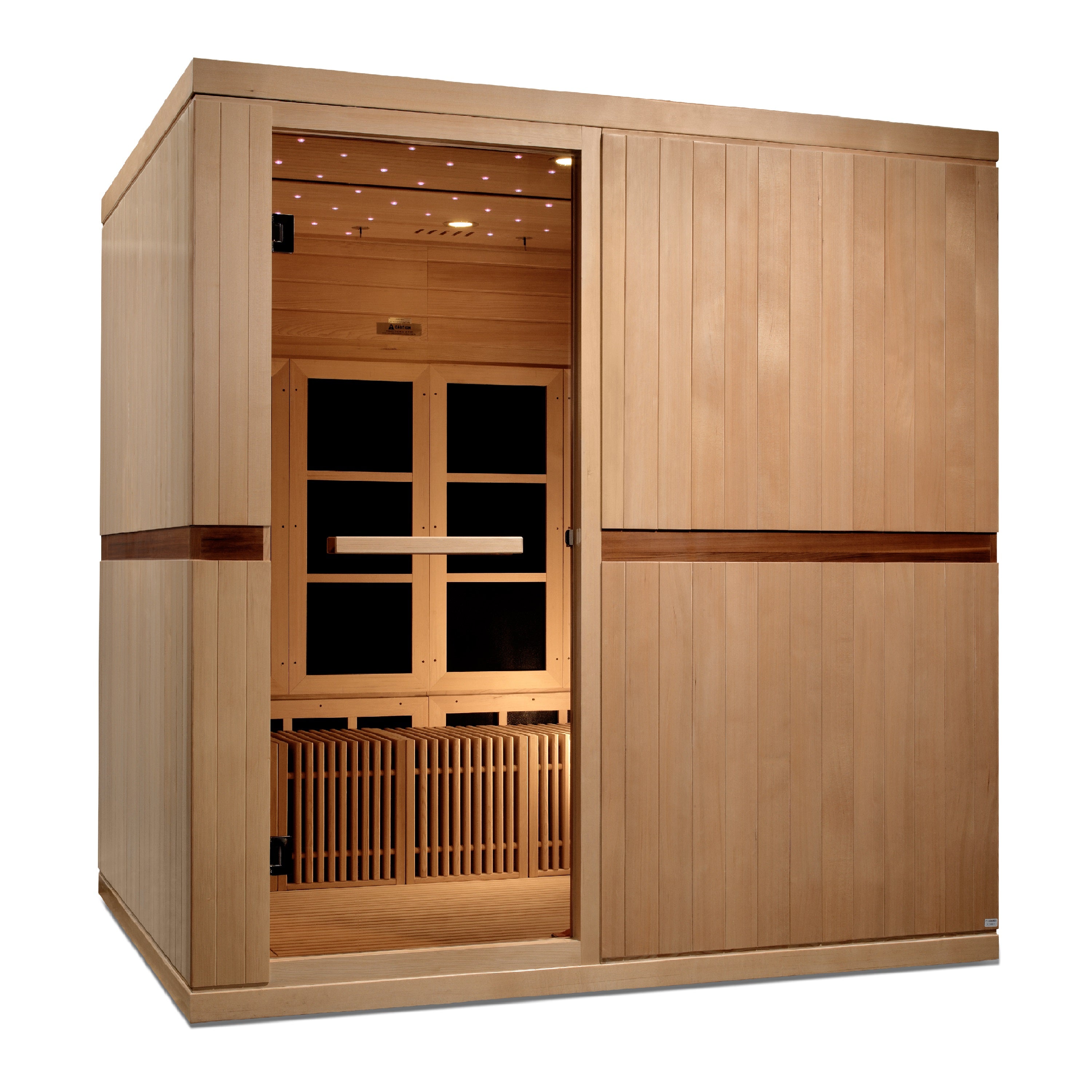 Golden Designs Catalonia 8 Person Far Infrared Yoga Sauna GDI-6880-02