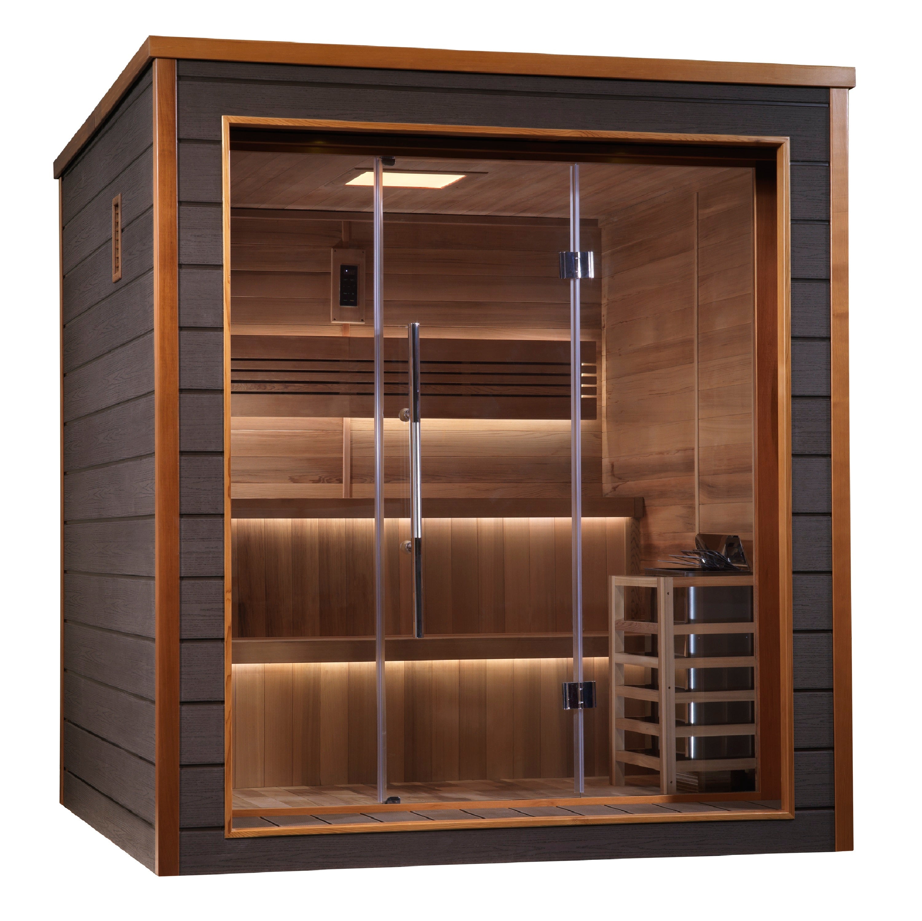 Golden Designs Bergen 6 Person Steam Sauna GDI-8206-01