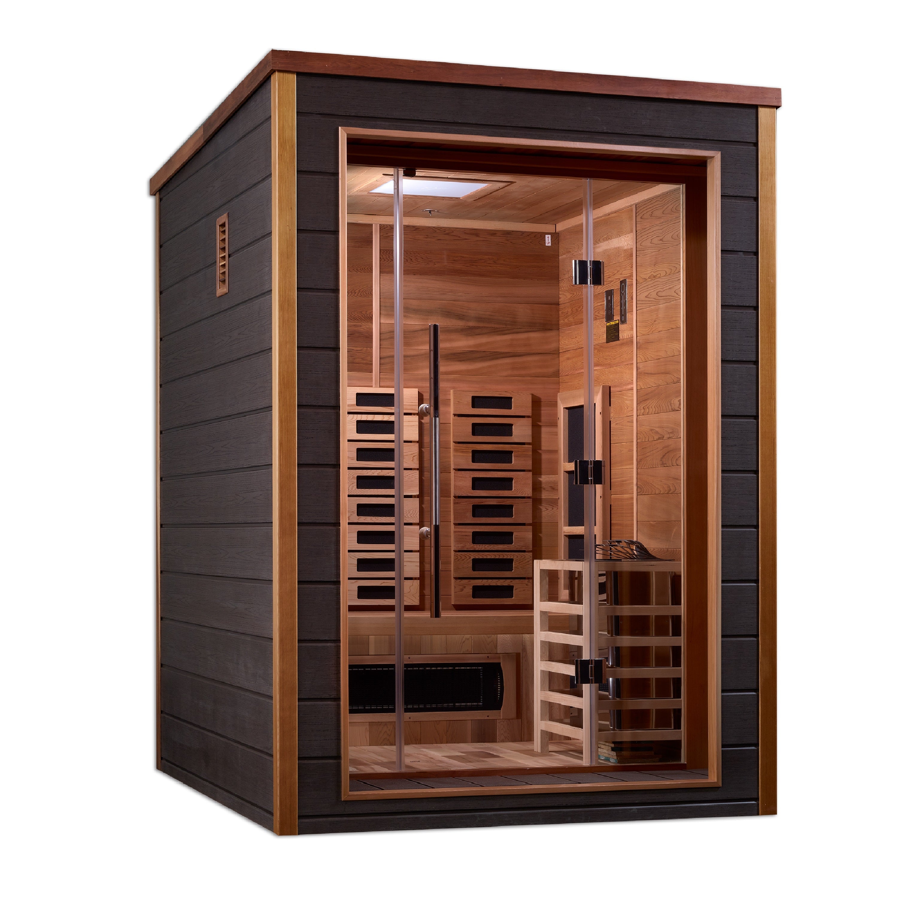 Golden Designs Nora 2 Person Hybrid Sauna GDI-8222-01