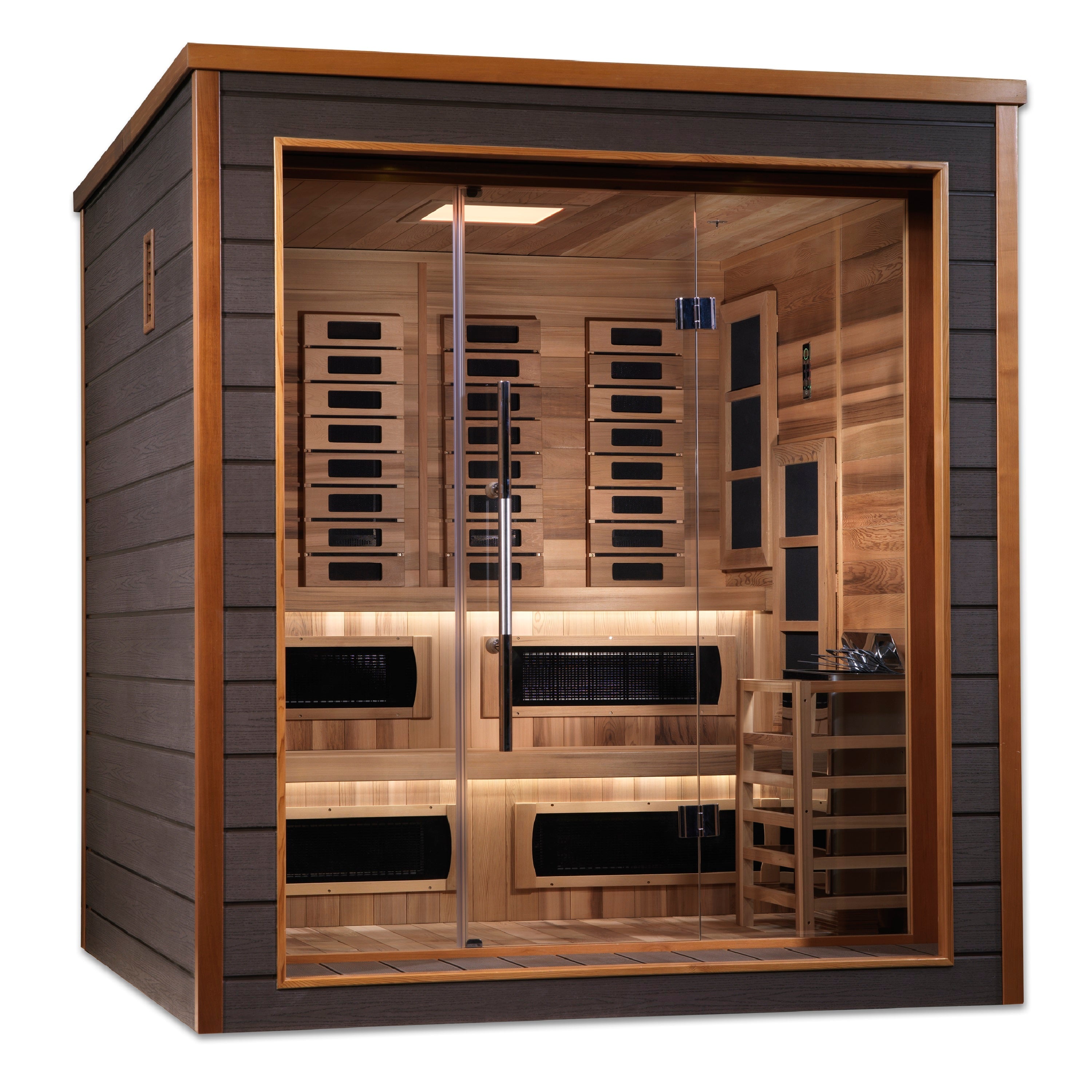 Golden Designs Karlstad 6 Person Hybrid Sauna GDI-8226-01
