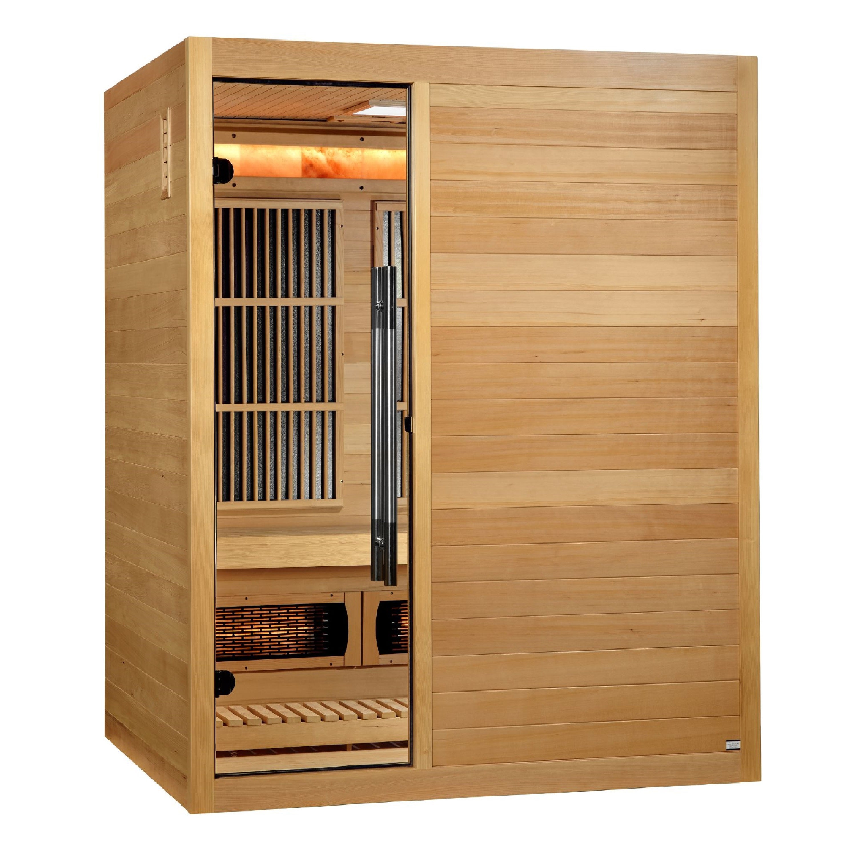 Golden Designs Soria 3 Person Hybrid Sauna GDI-8330-01