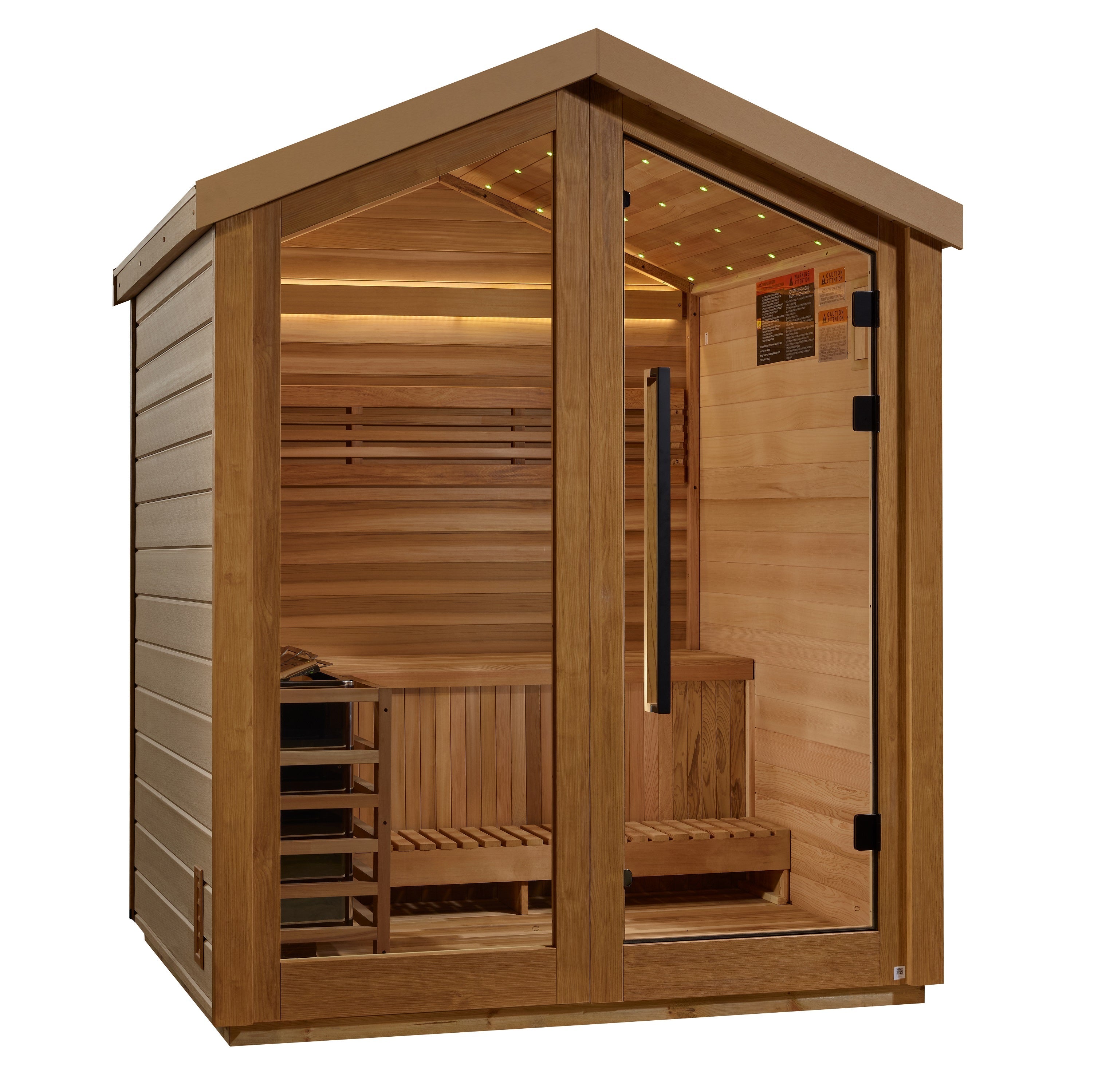 Golden Designs Savonlinna 3 Person Outdoor Steam Sauna GDI-8503-01