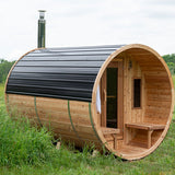 LeisureCraft Black Metal Roof