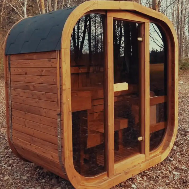 Mande MW12 Outdoor Sauna — 2–3 Person ThermoWood
