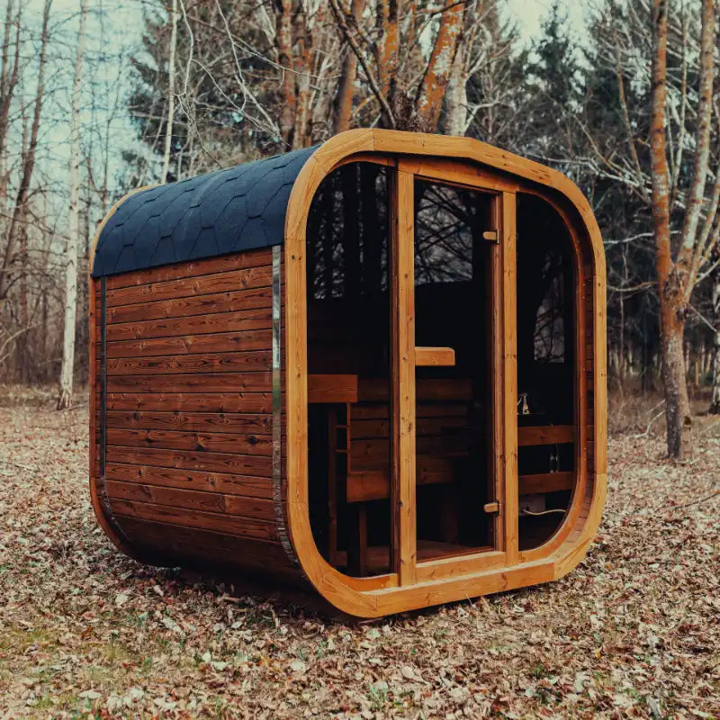 Mande MW16 Outdoor Sauna — 4 Person ThermoWood