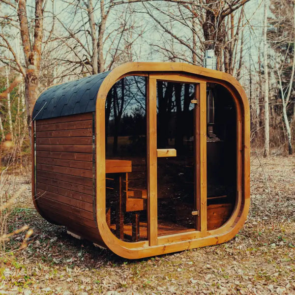 Mande MW20 Outdoor Sauna — 5–6 Person ThermoWood