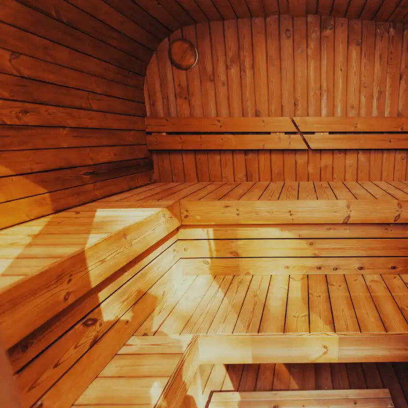Mande MW20 Outdoor Sauna — 5–6 Person ThermoWood
