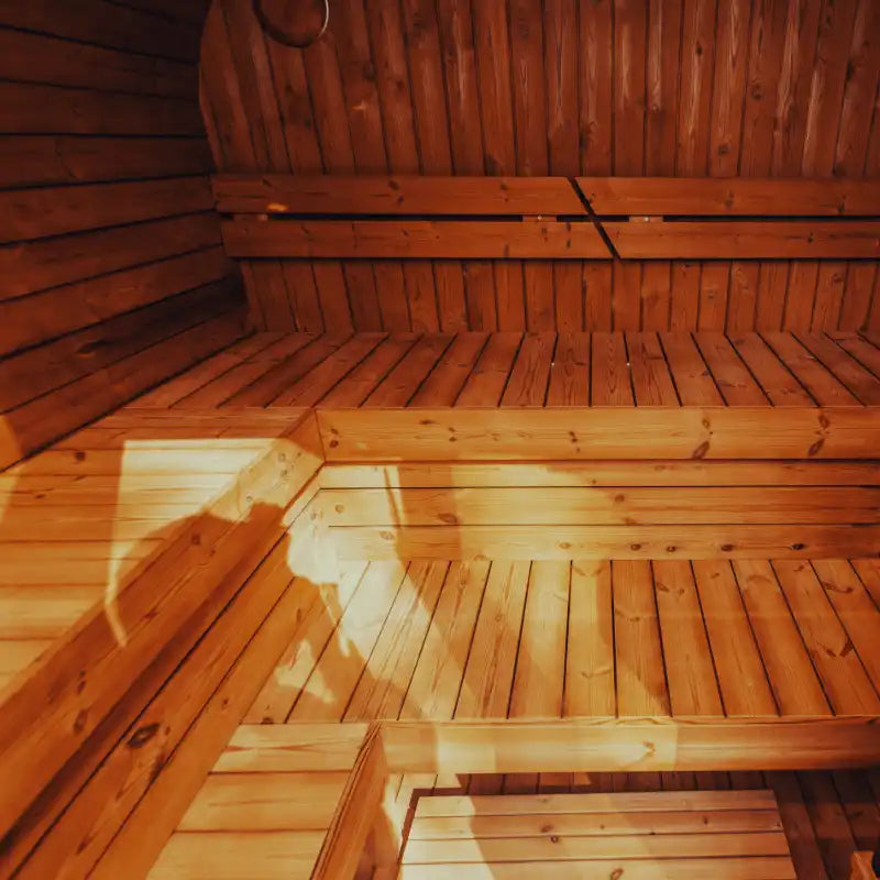 Mande MW20 Outdoor Sauna — 5–6 Person ThermoWood