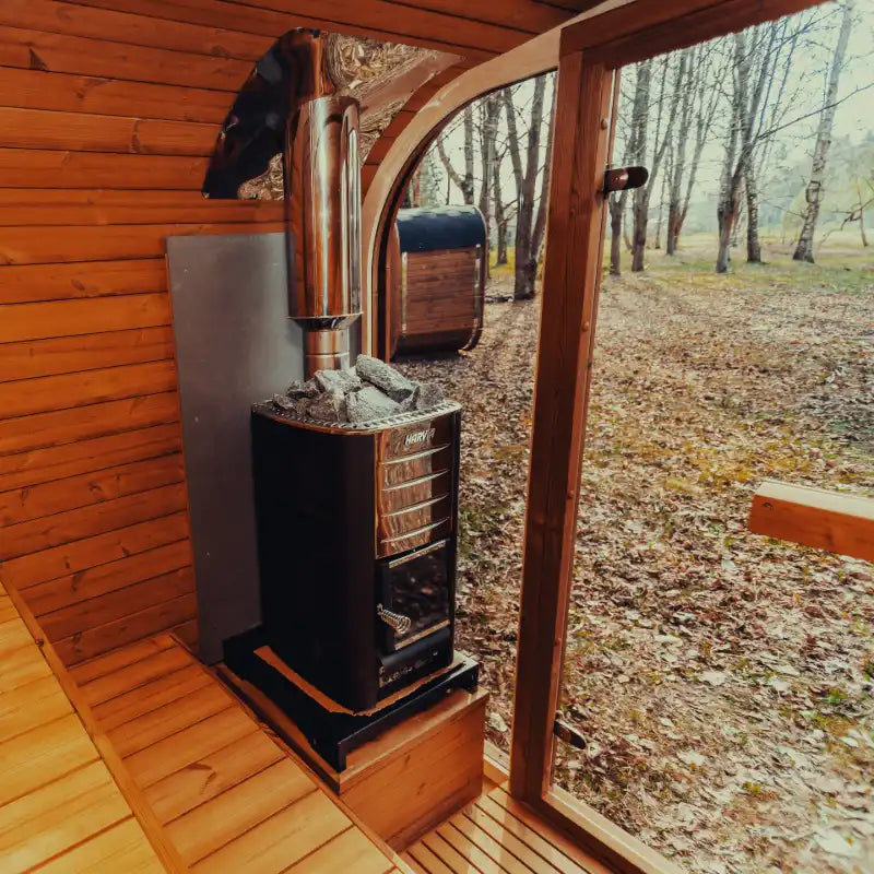 Mande MW20 Outdoor Sauna — 5–6 Person ThermoWood