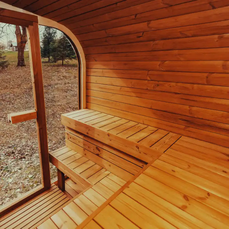 Mande MW20 Outdoor Sauna — 5–6 Person ThermoWood