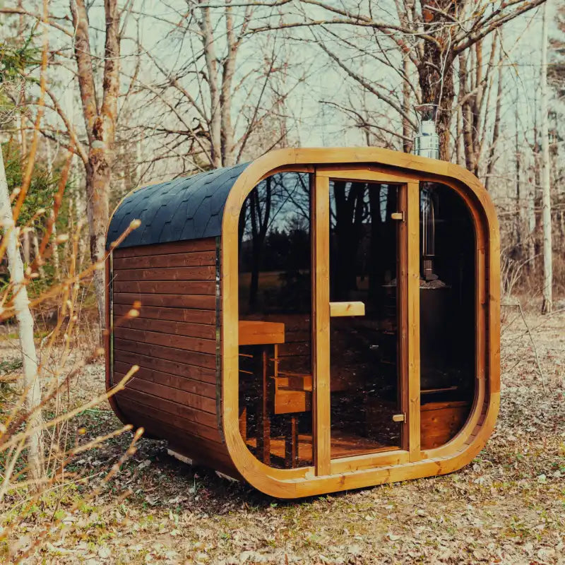 Mande MW20 Outdoor Sauna — 5–6 Person ThermoWood