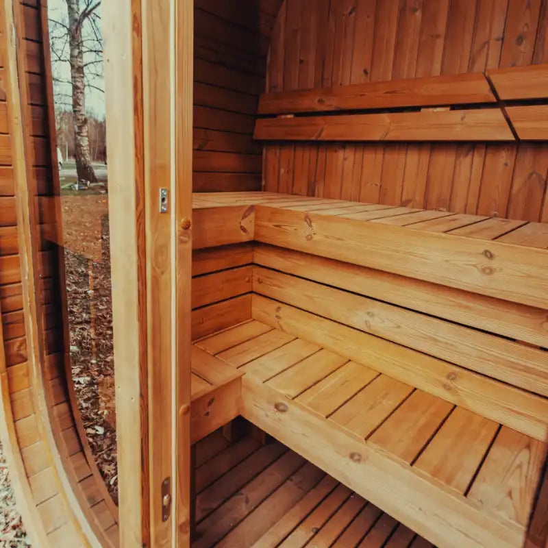 Mande MW12 Outdoor Sauna — 2–3 Person ThermoWood