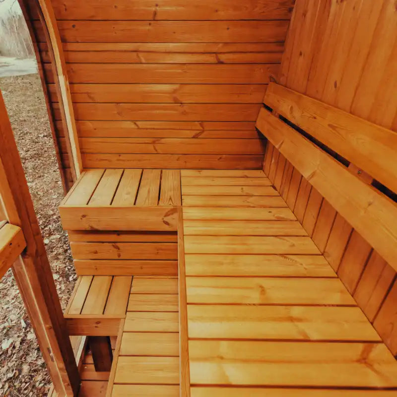 Mande MW12 Outdoor Sauna — 2–3 Person ThermoWood
