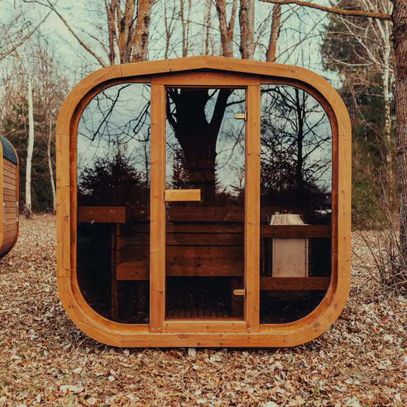 Mande MW12 Outdoor Sauna — 2–3 Person ThermoWood