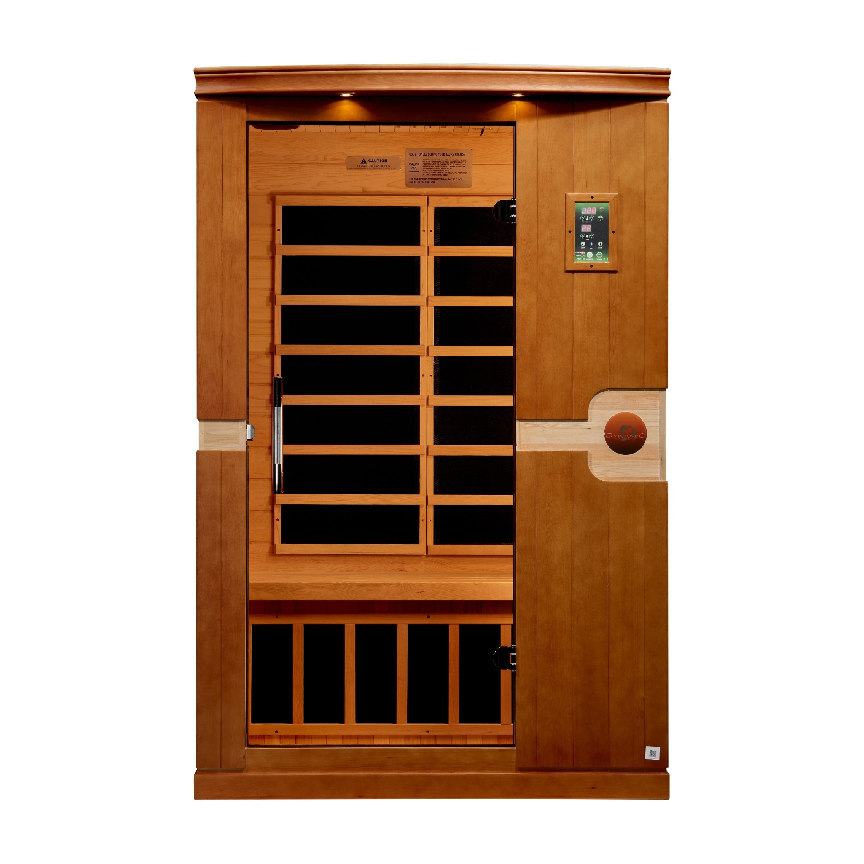 Dynamic Venice DYN-6210-01 infrared sauna front view