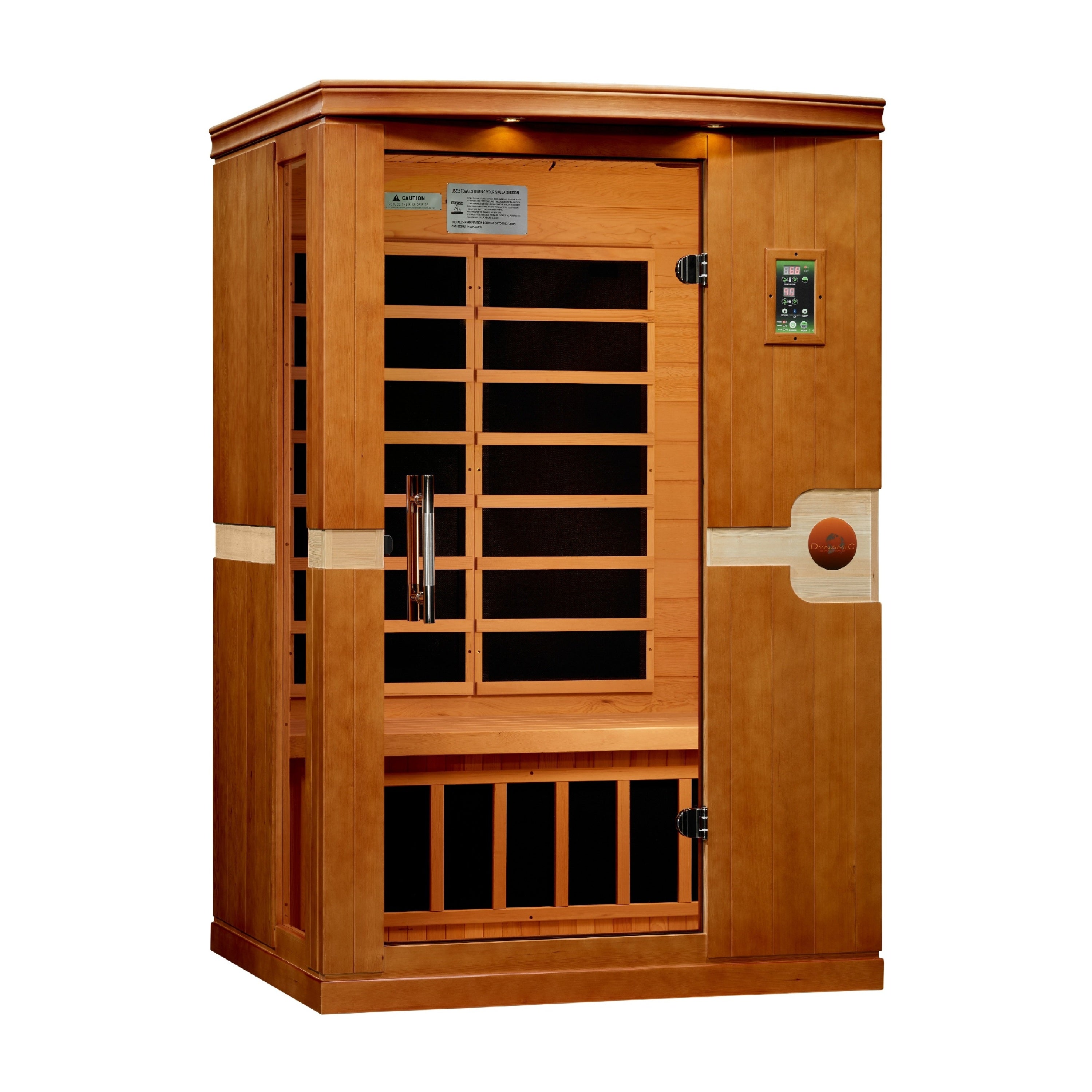 Dynamic Venice DYN-6210-01 infrared sauna left view