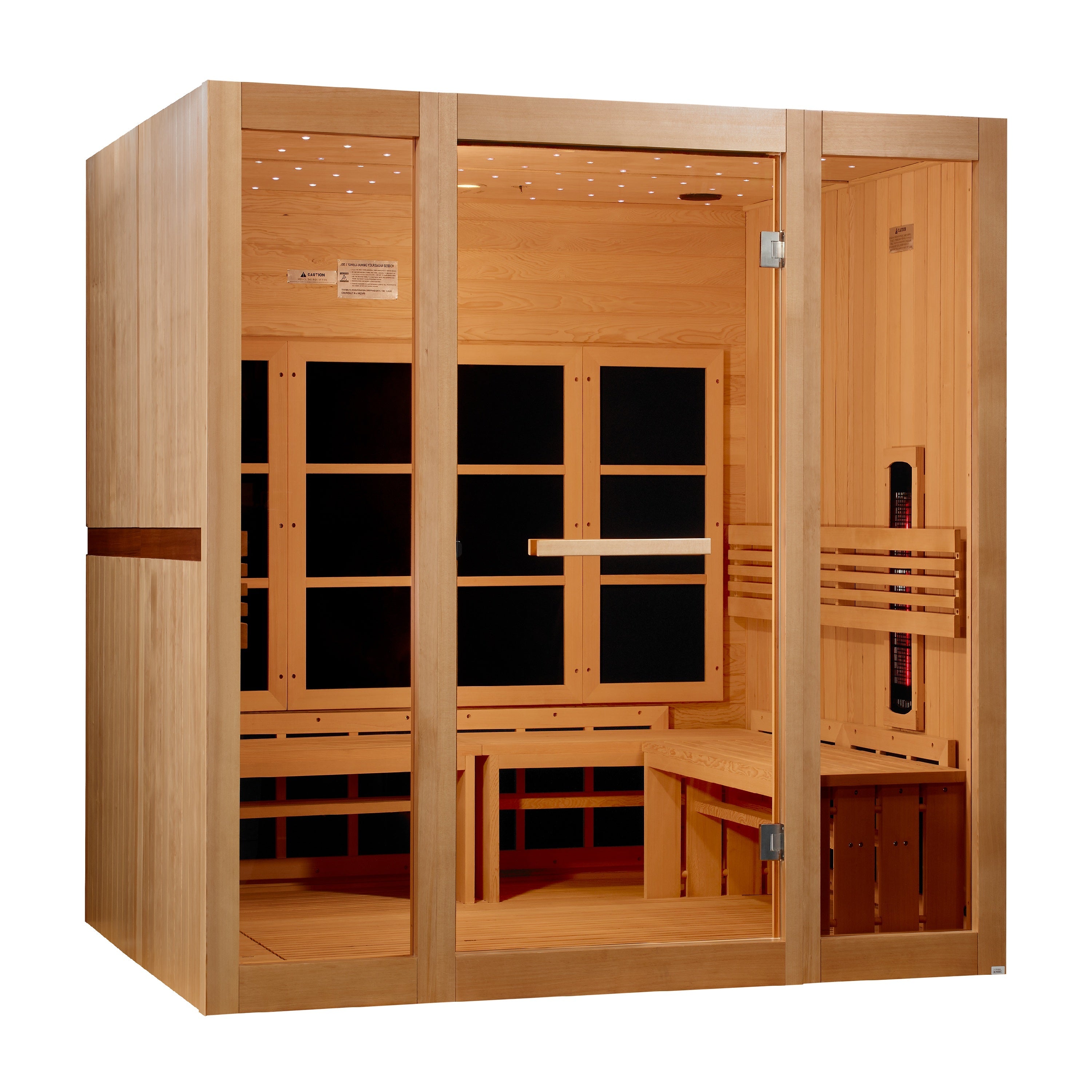 Golden Designs Catalonia 8 Person Full Spectrum Sauna GDI-6880-03